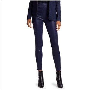 L'AGENCE Rochelle Pull On Legging in Stargazer Navy Coated XS